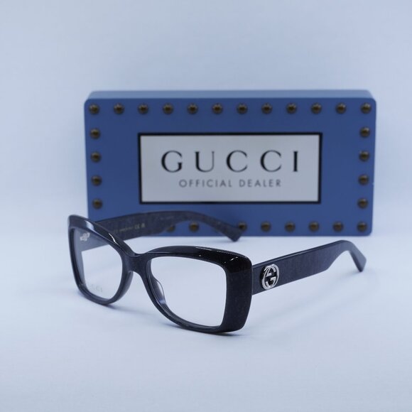 Gucci Accessories - Final Price! Gucci GG1697O 003 Dark Night Cosmic Glitter Eyeglasses